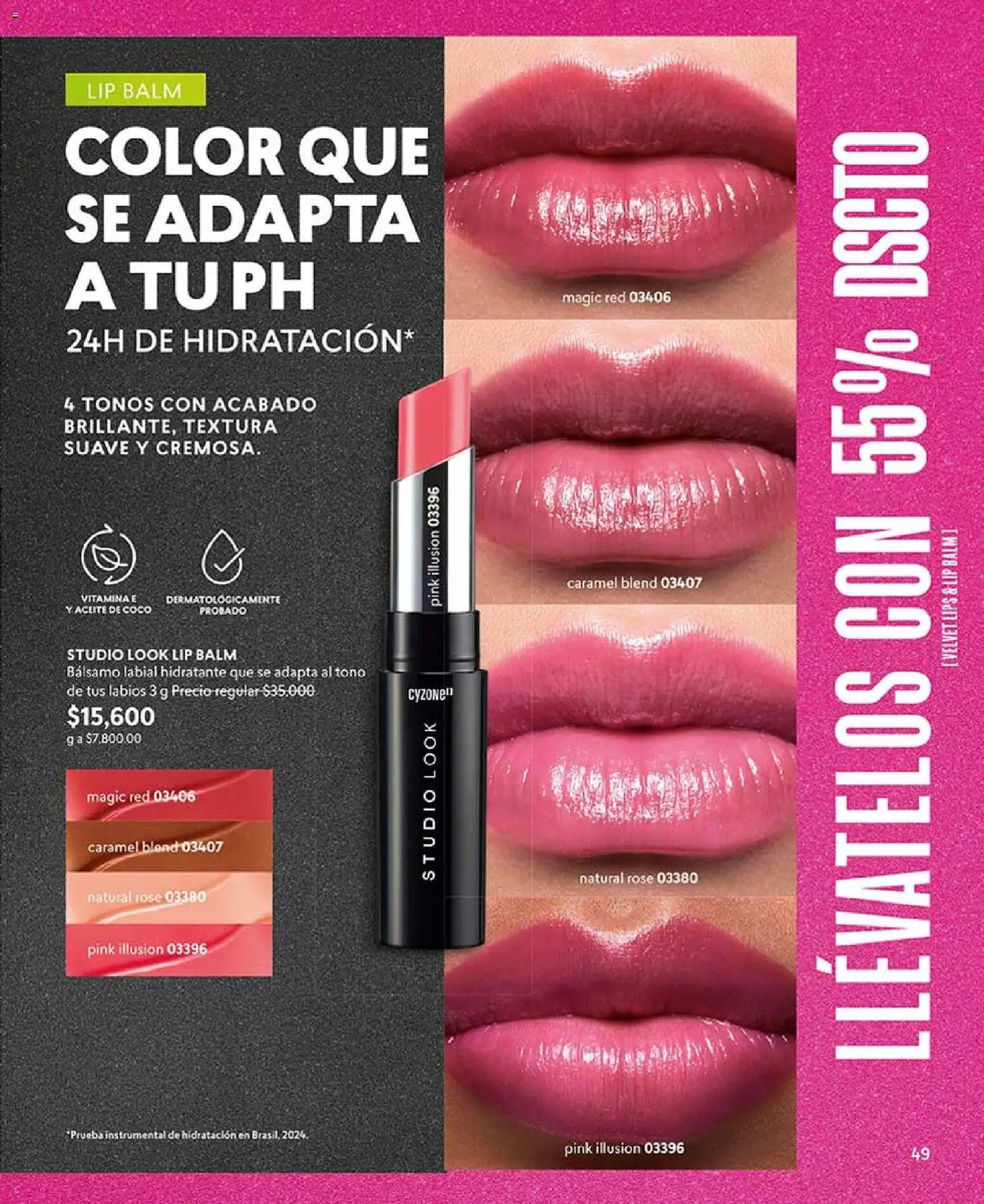 CyZone revista - valida desde el 03.11.2025 | Página: 49 | Productos: Bálsamo, Coco, Aceite