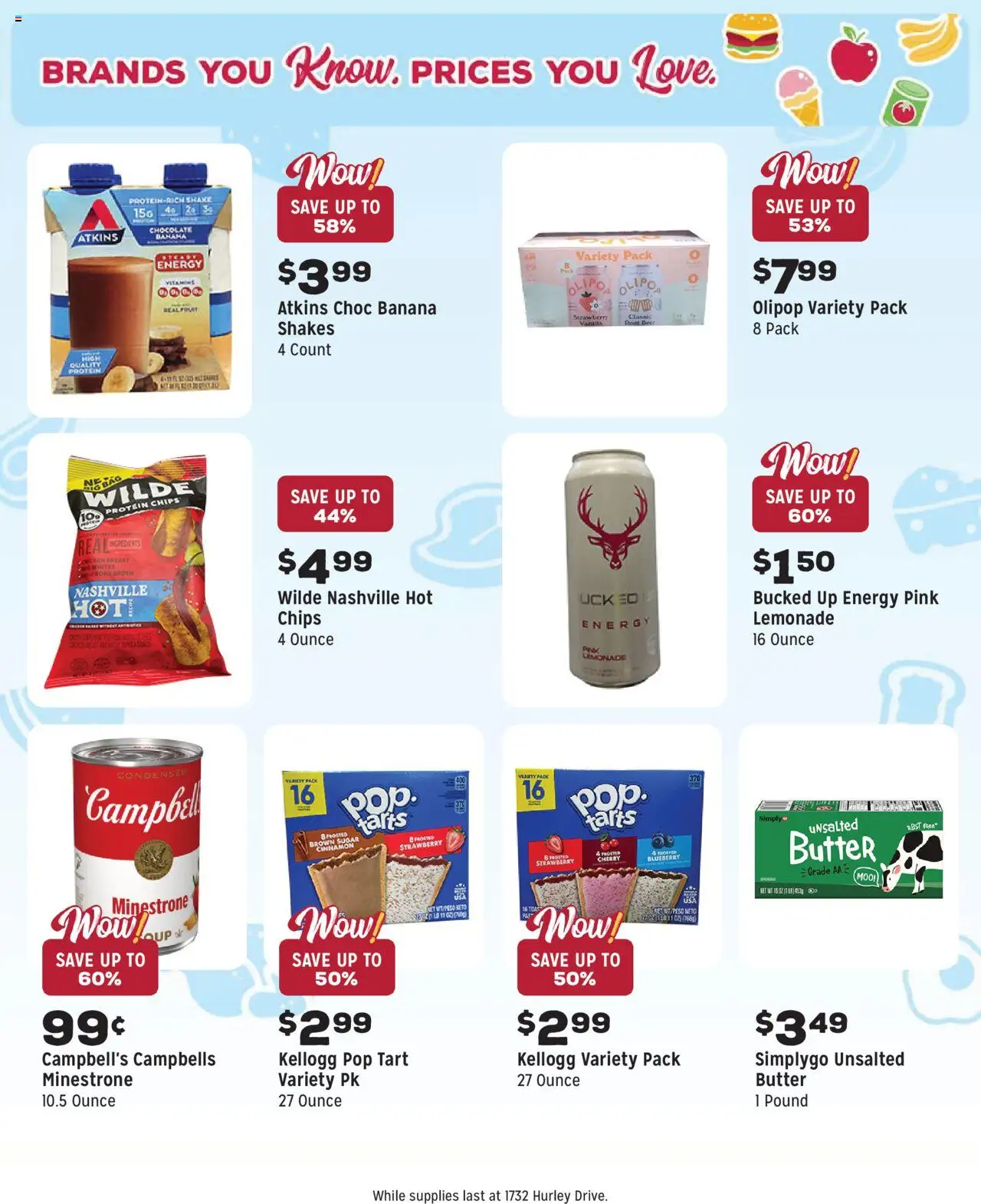 Grocery Outlet Weekly Ad - ID - valid from 20.08.2025 | Page: 4 | Products: Butter, Beer, Chips, Sugar