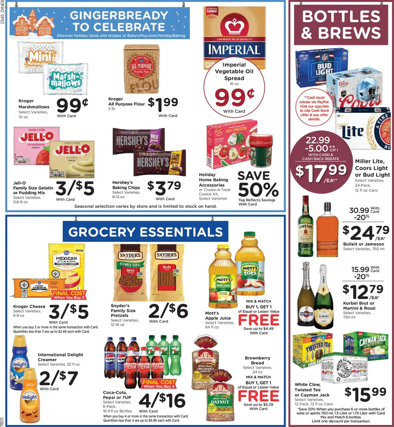 Baker's Weekly Ad - NE - valid from 10.12.2025 | Page: 7 | Products: Clip, Juice, Chips, Game