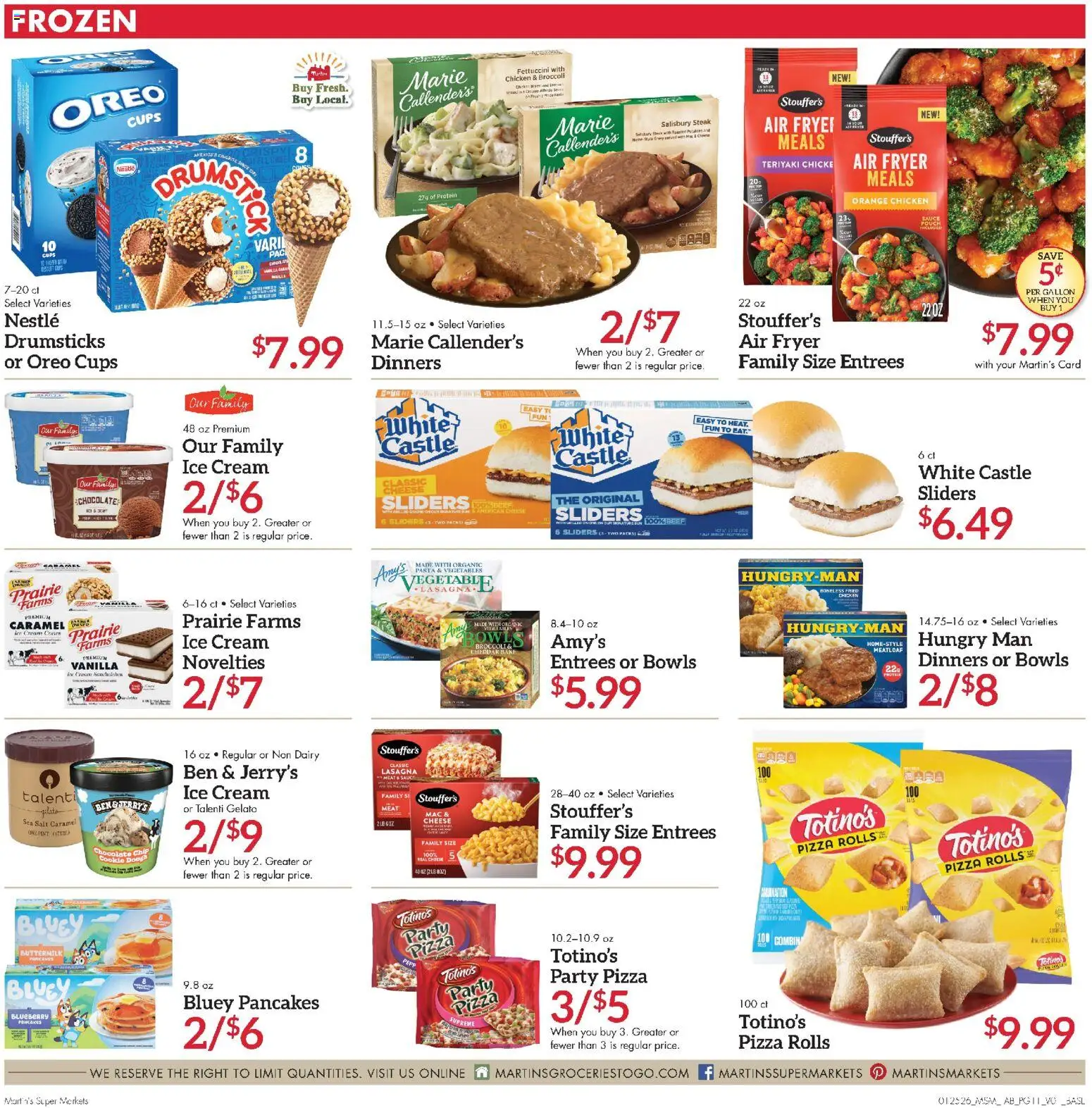 Martin’s Weekly Ad - valid from 25.01.2026 | Page: 11 | Products: Broccoli, Beef, Pasta, Vegetables