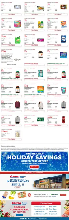 Preview of Costco weekly flyer from shop Costco valid from 24.11.2025 | Page: 3