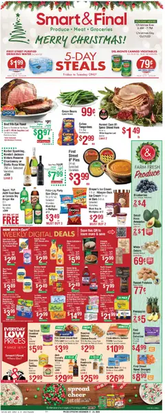 Preview of Smart & Final weekly ads valid from 19.12.2025