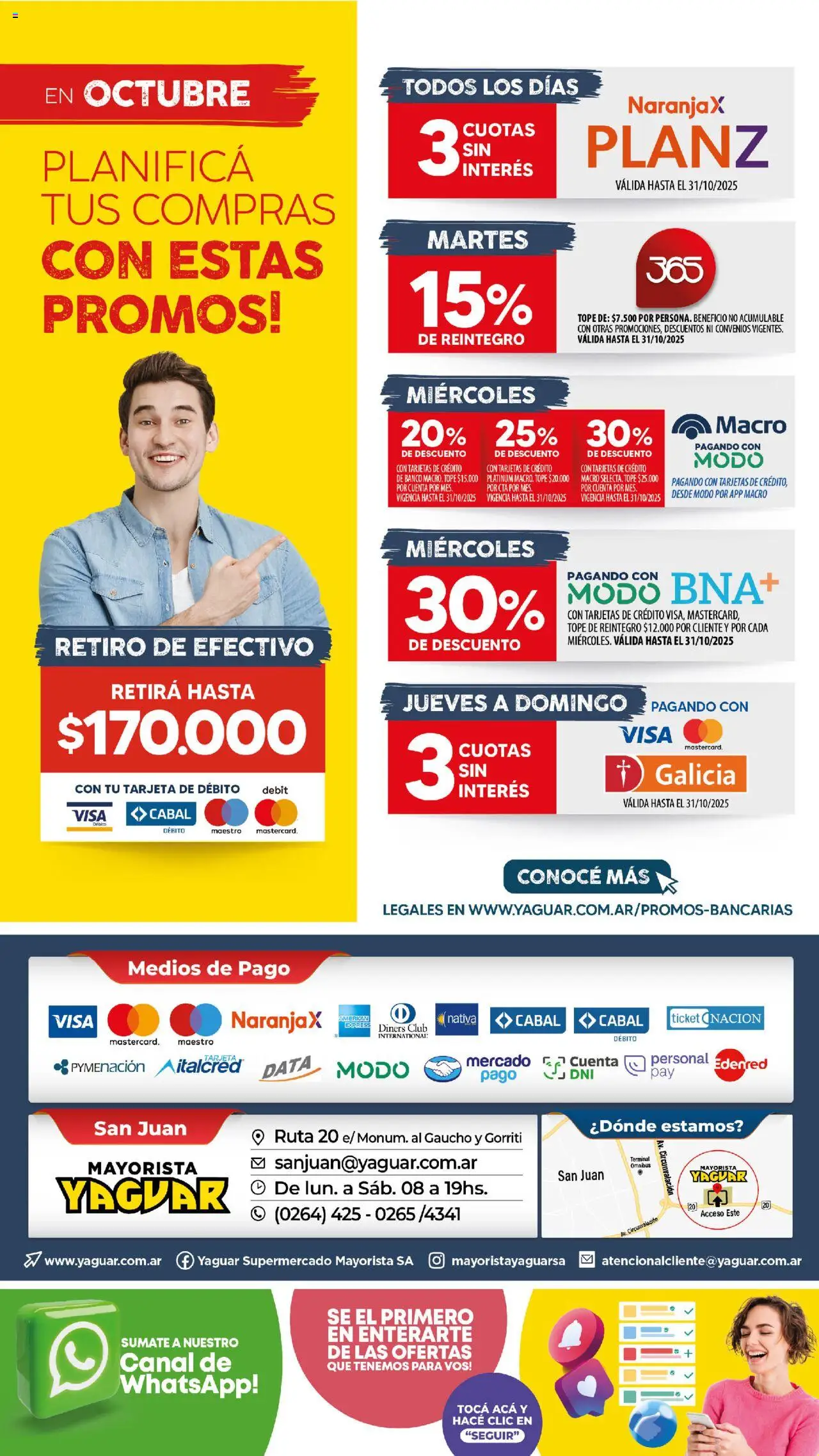 Yaguar - San Juan │ válido desde el 20.10.2025 | Página: 30 | Productos: Banco
