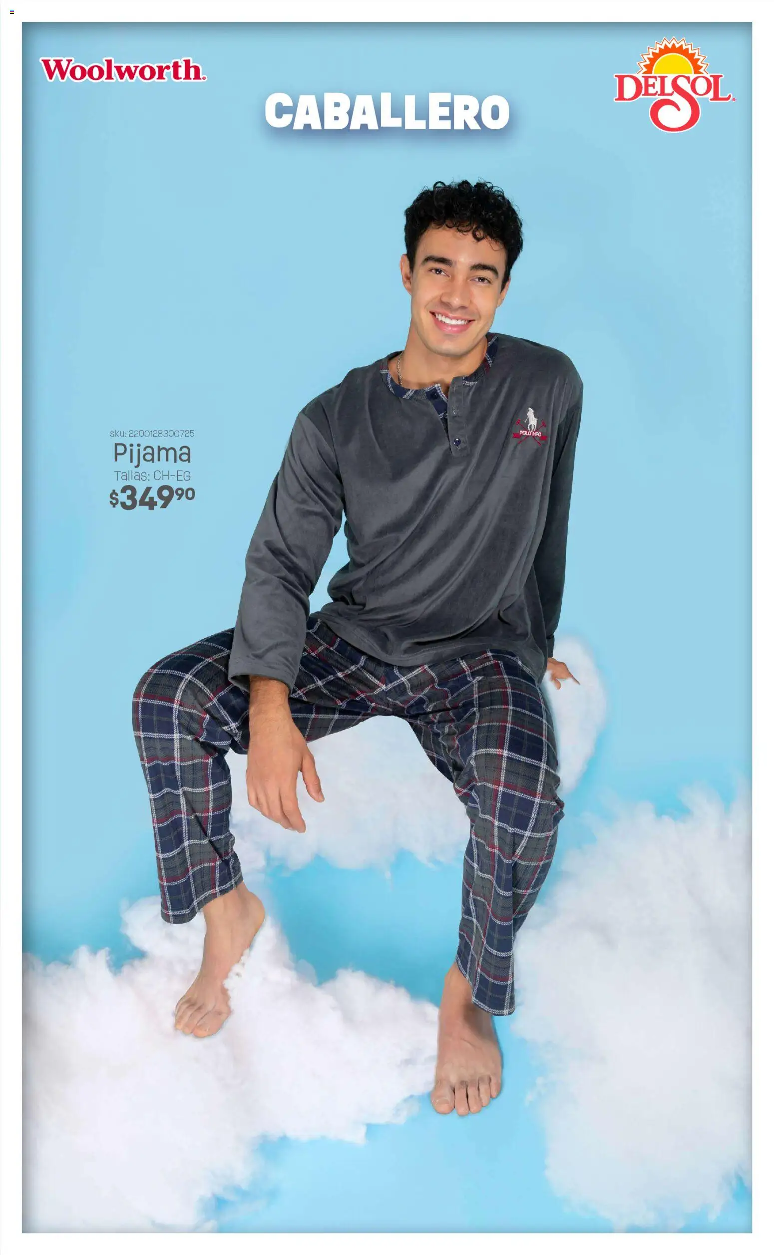 Nuevas ofertas de Del Sol y Woolworth válidas en toda la República Mexicana desde el 04.11.2025. ¡Encuentra las mejores ofertas en Del Sol y Woolworth catálogo! | Página: 11 | Productos: Pijama