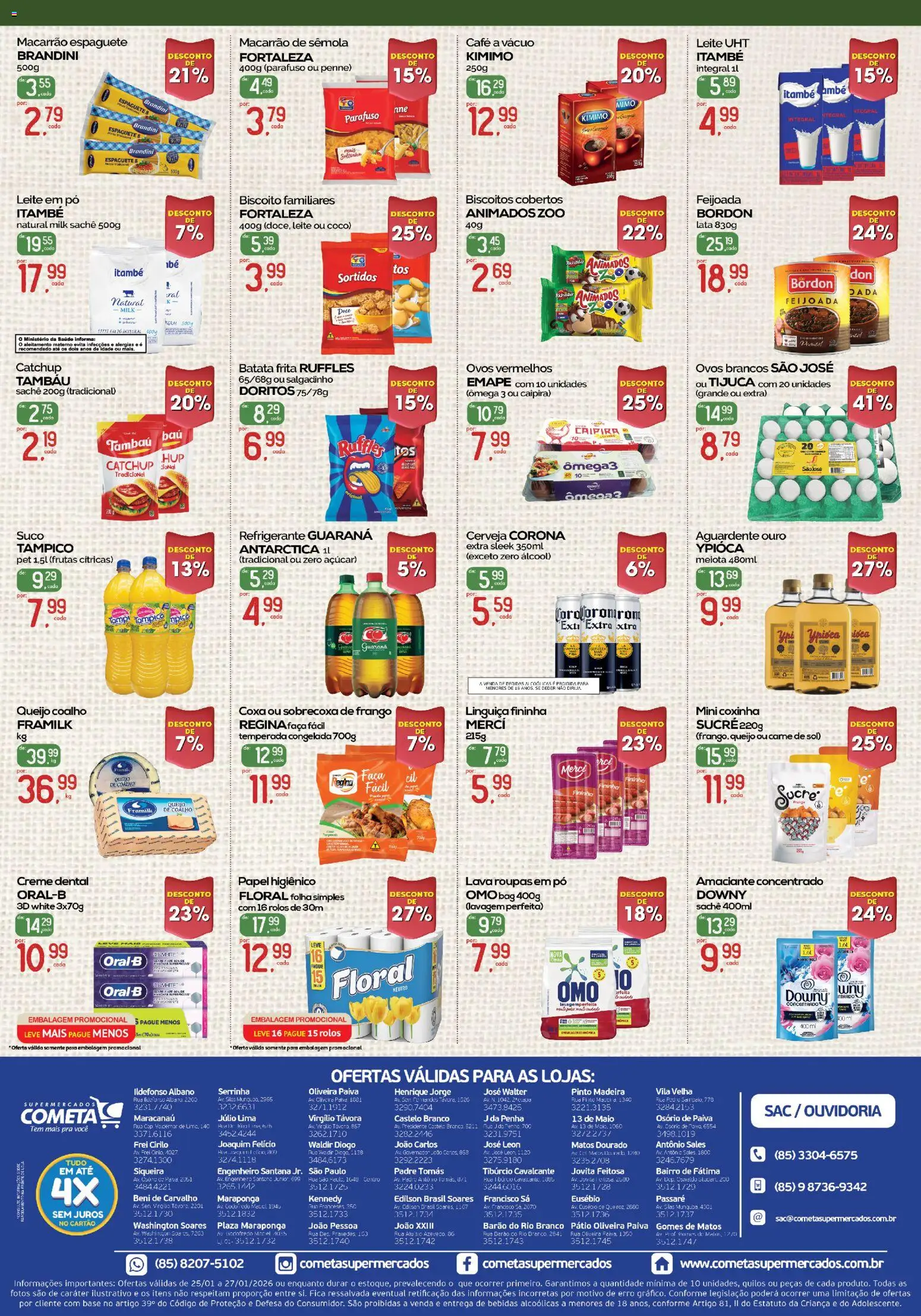 Cometa Supermercados Folheto - válido de 25.01.2026 | Página: 2