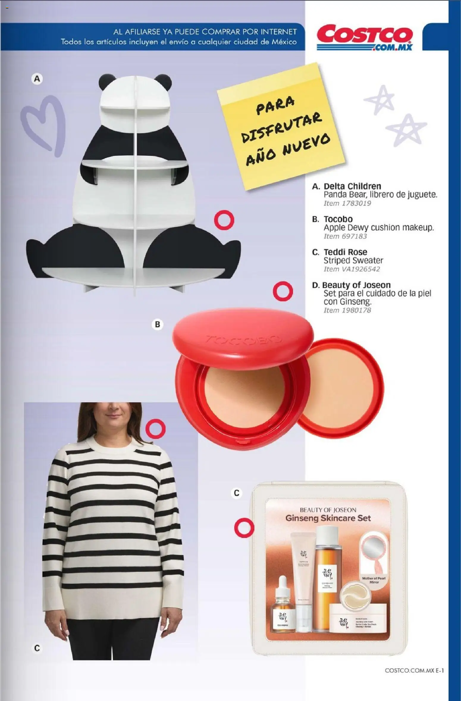 Nuevas ofertas de Costco válidas en toda la República Mexicana desde el 01.01.2026. ¡Encuentra las mejores ofertas en Costco - Revista Enero! | Página: 107