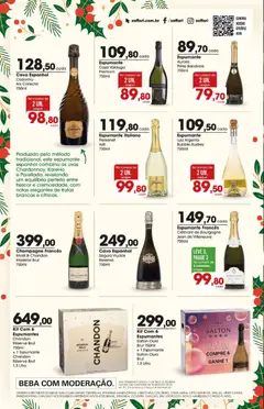 Zaffari - Ofertas Cestas de Natal - RS - Pré-Visualização do folheto da loja Zaffari, válido de 25.11.2025 | Página: 8 | Produtos: Champagne, Espumante, Bourbon, Uvas