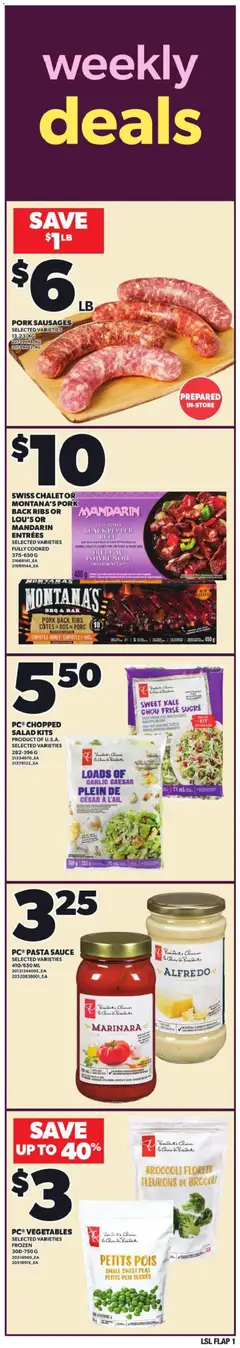 Preview of Loblaws weekly flyer / circulaire from shop Loblaws valid from 01.01.2026