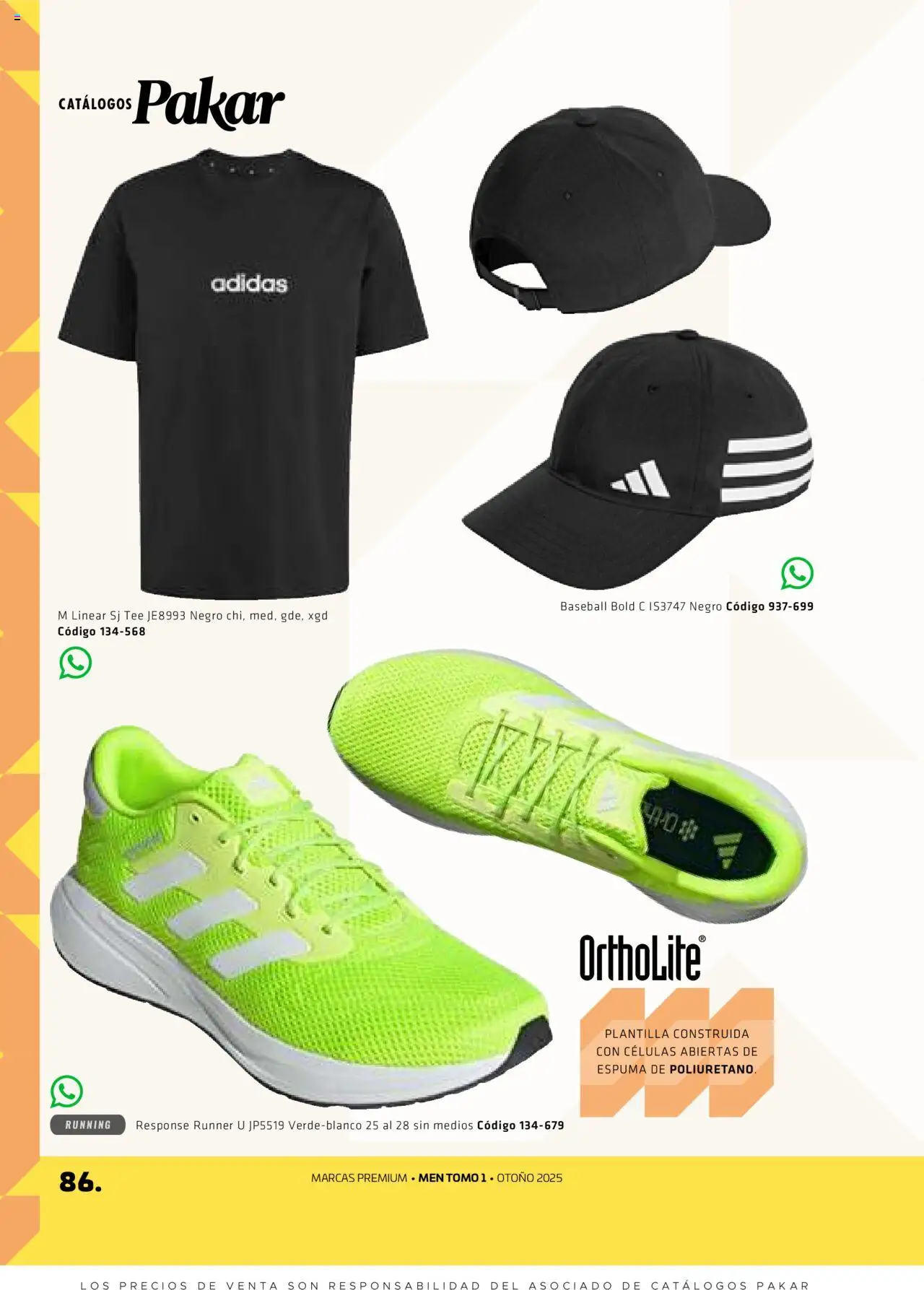 Nuevas ofertas de SC Pakar válidas en toda la República Mexicana desde el 29.08.2025. ¡Encuentra las mejores ofertas en SC Pakar - Catálogo Otoño Men Tomo 1! | Página: 86 | Productos: Espuma