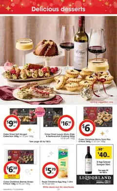 Preview of Coles  Catalogue  - valid from 17.12.2025 | Page: 24 | Products: Glassware, Pudding, Date, Pies