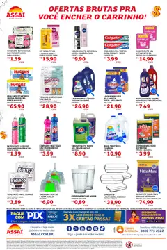 Assaí Atacadista ofertas - MS - Pré-Visualização do folheto da loja Assaí Atacadista, válido de 02.04.2026 | Página: 4 | Produtos: Cloro, Carrinho, Sabonete, Absorvente