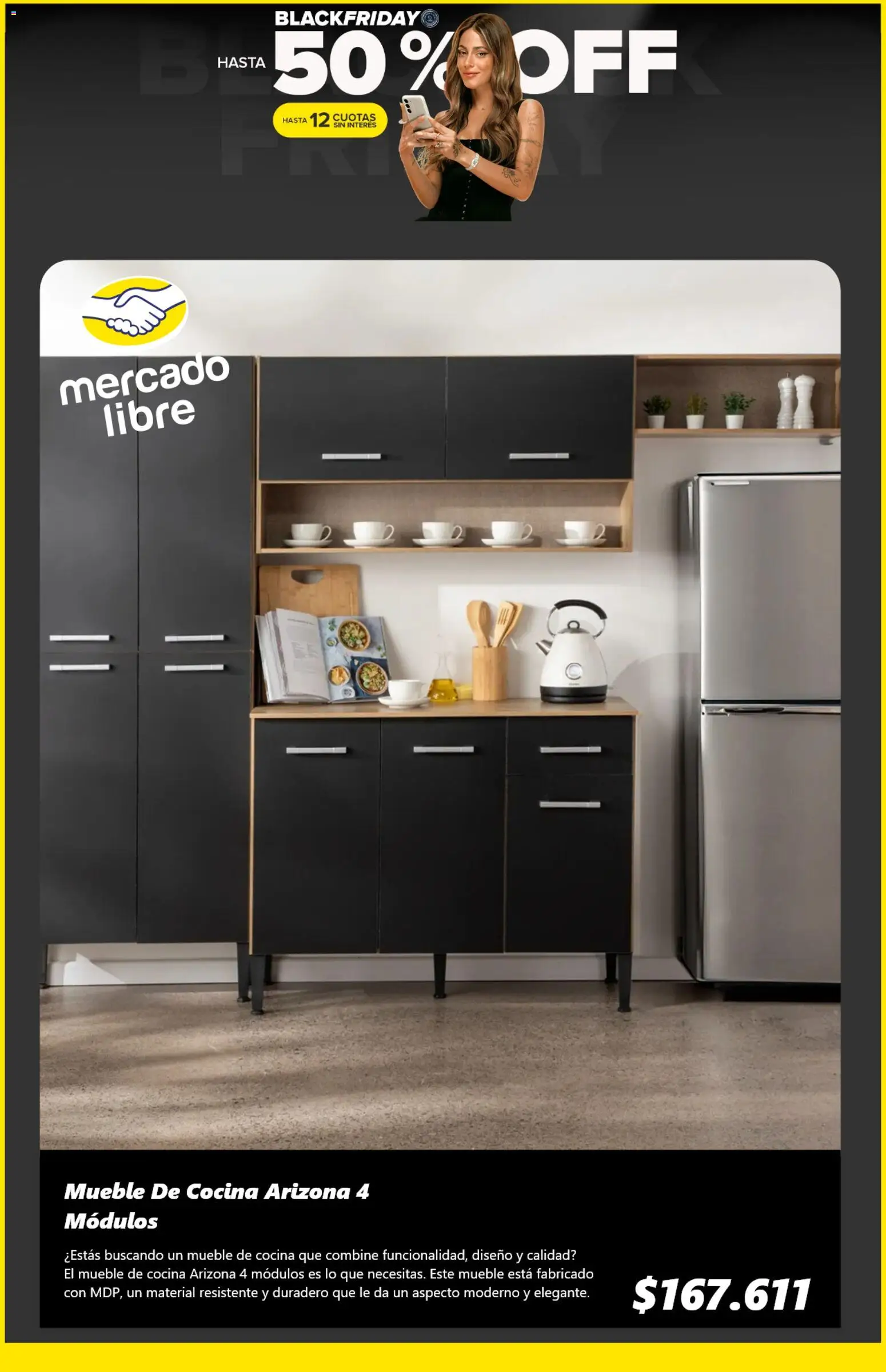 Black Friday Mercado Libre │ válido desde el 28.11.2025 | Página: 2 | Productos: Cocina, Mueble de cocina