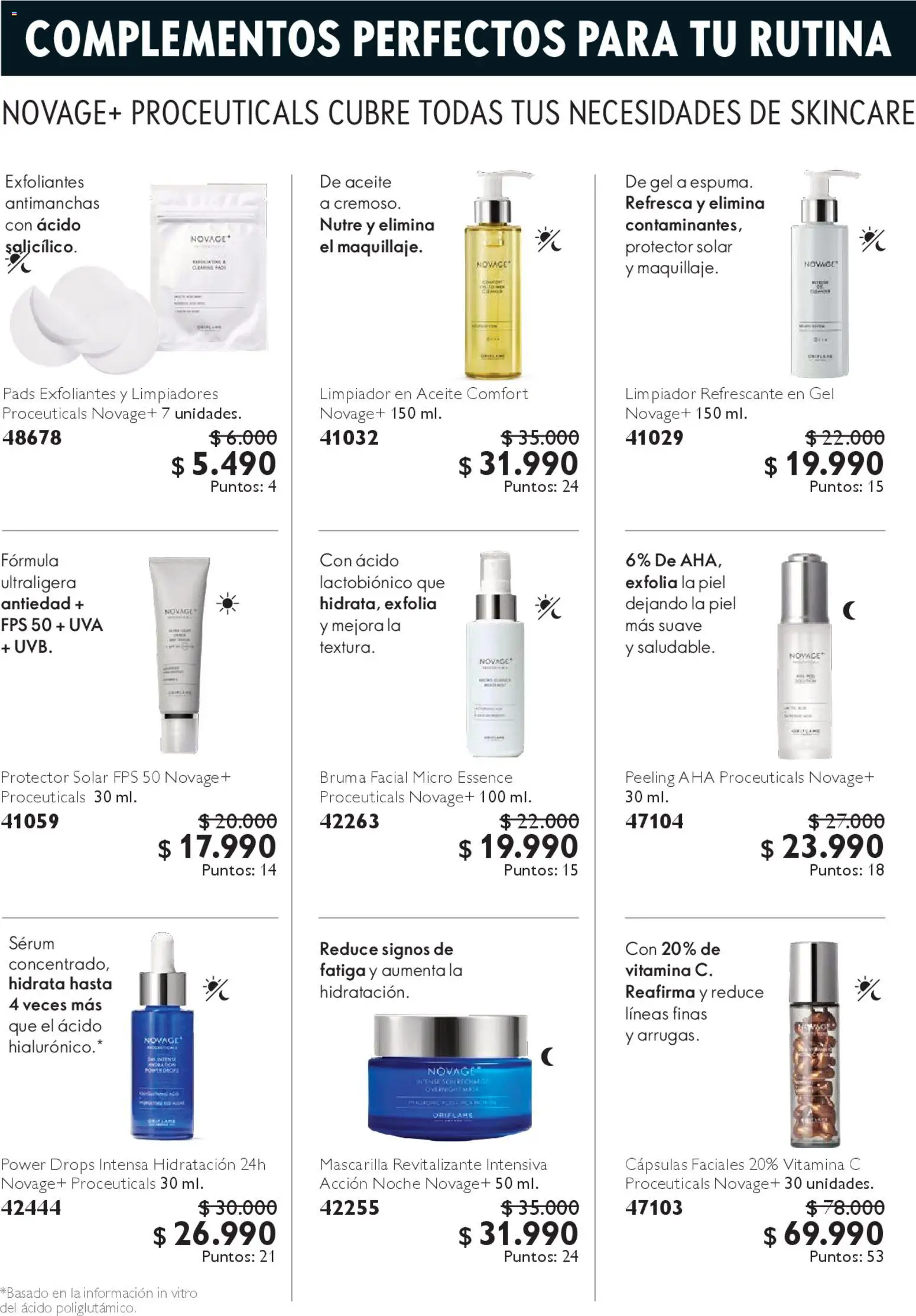 Oriflame catálogo │ válido desde el 07.03.2026 | Página: 74 | Productos: Bruma facial, Uva, Mascarilla, Aceite