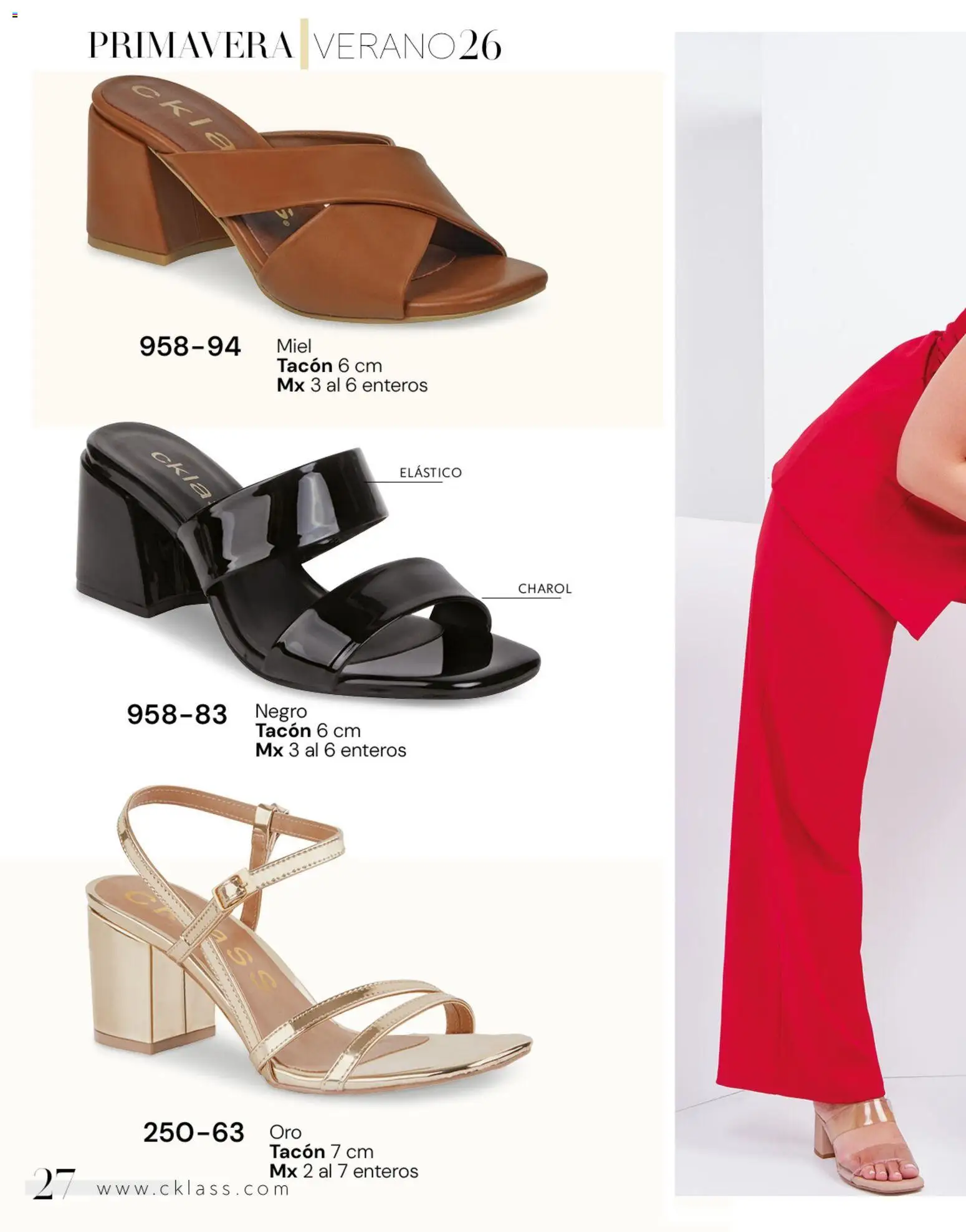 Nuevas ofertas de Cklass válidas en toda la República Mexicana desde el 02.01.2026. ¡Encuentra las mejores ofertas en Cklass catálogo Gala & Glamour! | Página: 59