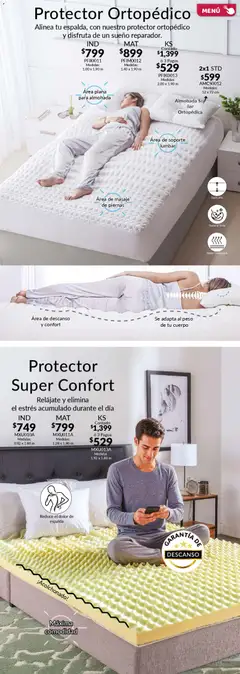 Vista previa de Colchas Concord catálogo, nuevo folleto de la tienda, válido en México a partir del 01.02.2026 | Página: 107