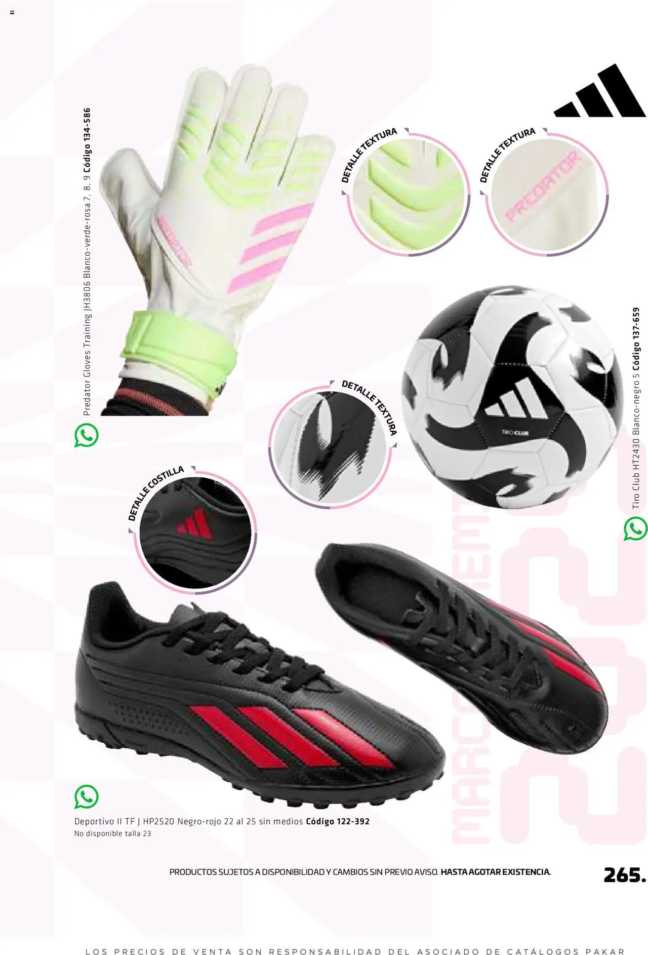 Nuevas ofertas de SC Pakar válidas en toda la República Mexicana desde el 29.08.2025. ¡Encuentra las mejores ofertas en SC Pakar - Catálogo Otoño Women! | Página: 265