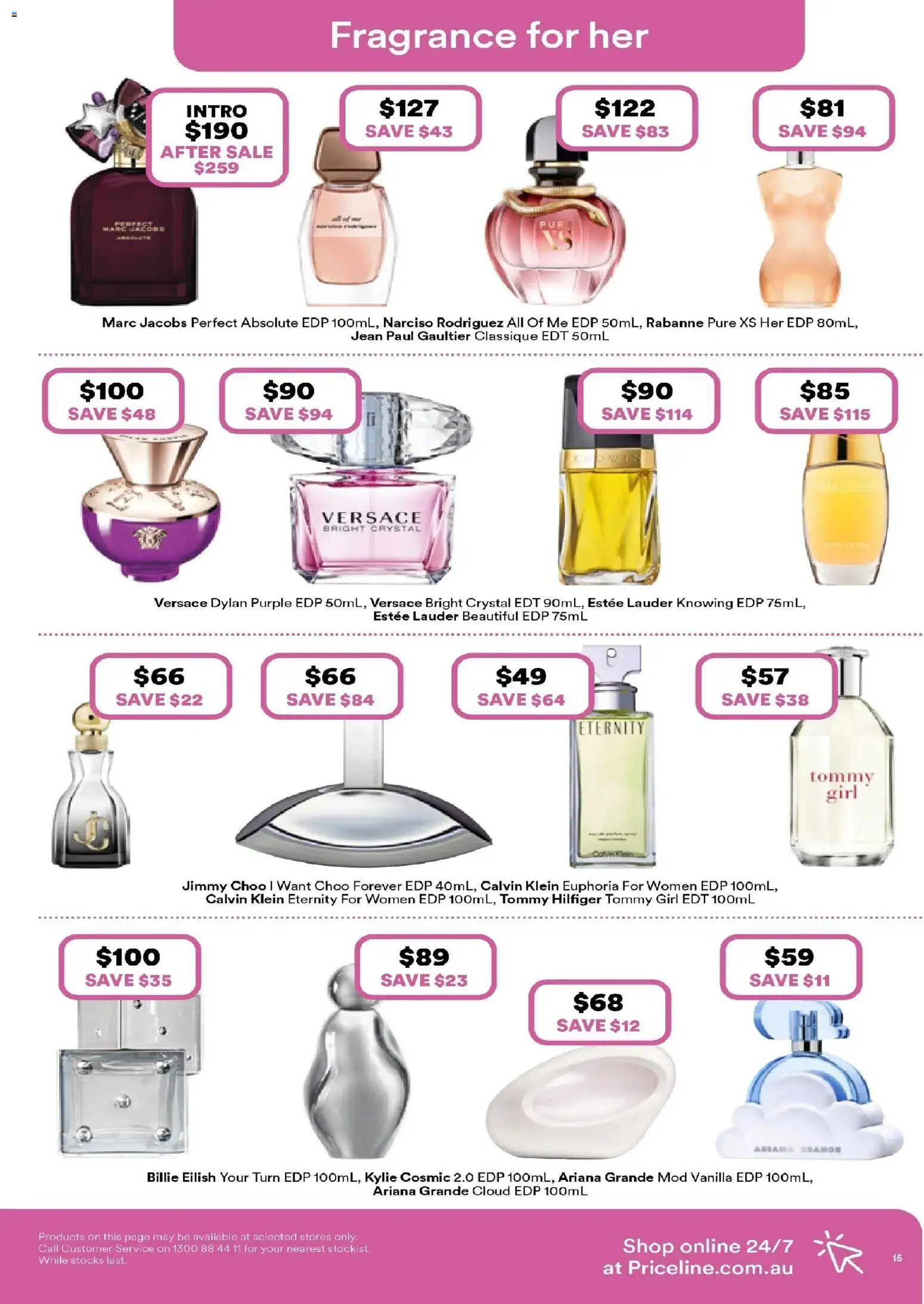 Priceline Pharmacy catalogue - valid from 19.02.2026 | Page: 15 | Products: Fragrance