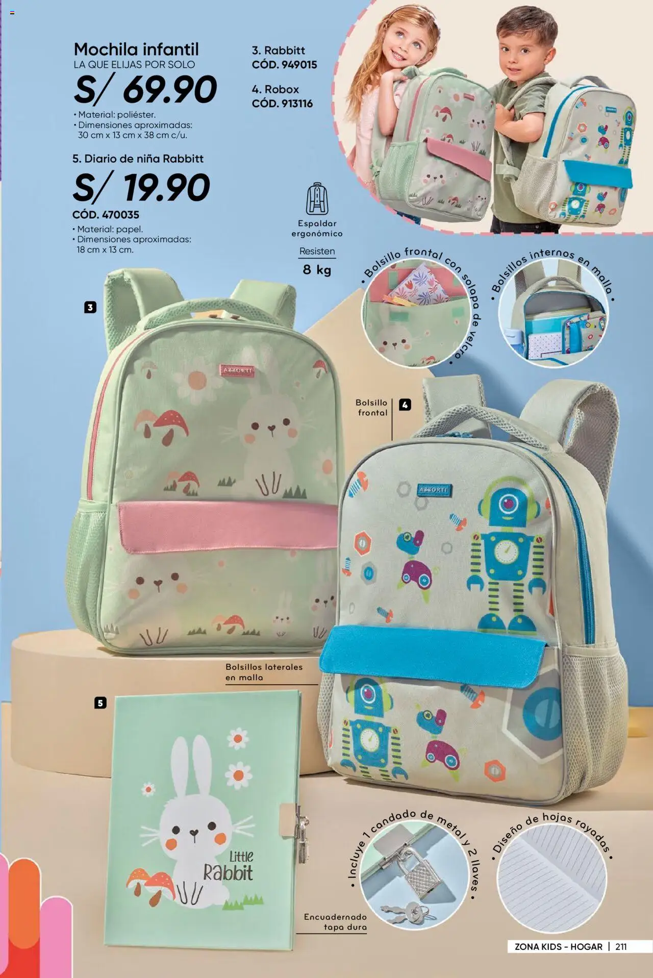Catálogo Azzorti válido desde 29.09.2025 | Página: 213 | Productos: Mochila