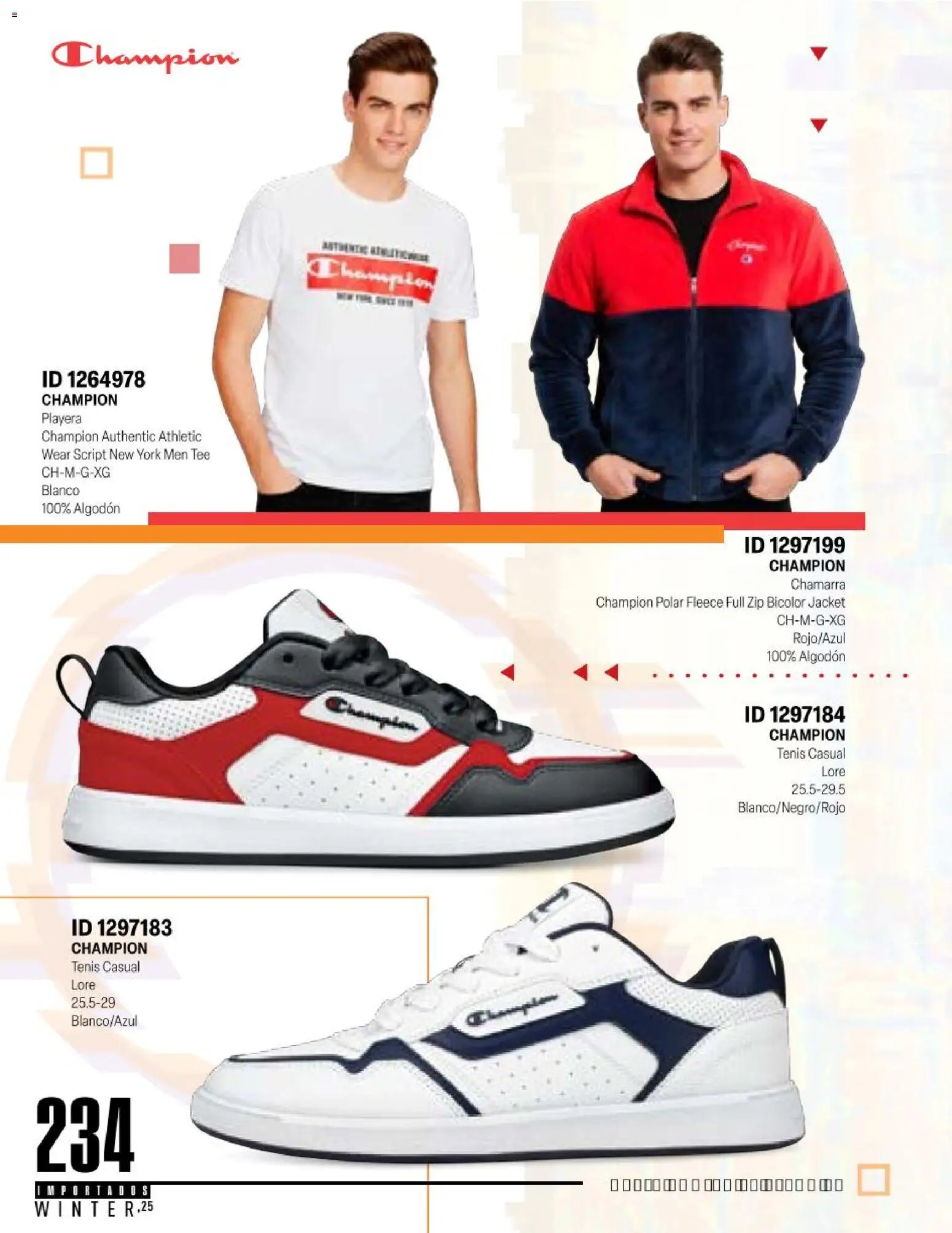 Nuevas ofertas de Price Shoes válidas en toda la República Mexicana desde el 11.11.2025. ¡Encuentra las mejores ofertas en Price Shoes catálogo Importados Winter 2025  ! | Página: 234 | Productos: Tenis, Chamarra, Algodón, Playera
