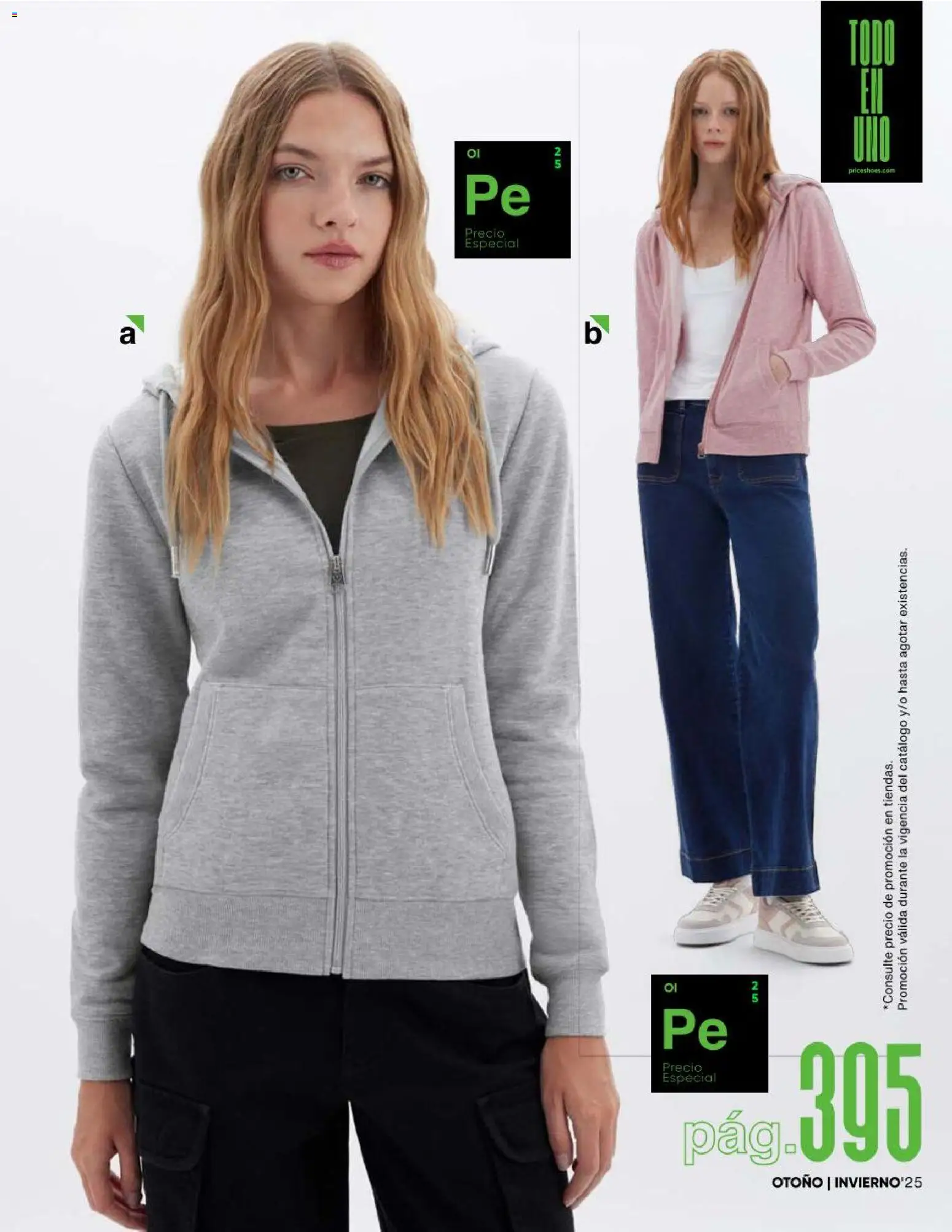 Nuevas ofertas de Price Shoes válidas en toda la República Mexicana desde el 27.10.2025. ¡Encuentra las mejores ofertas en Price Shoes catálogo Todo en uno! | Página: 395