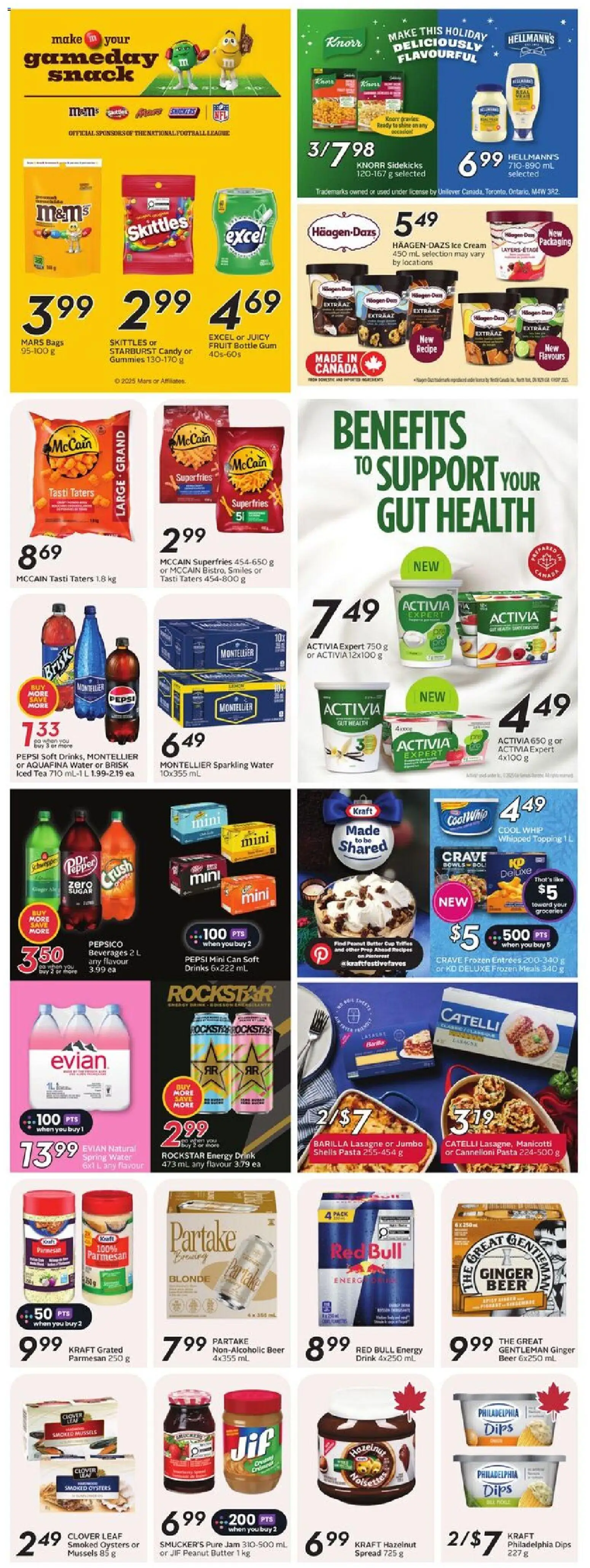 Safeway flyer valid from 27.11.2025 | Page: 26 | Products: Tea, Pasta, Cream, Butter