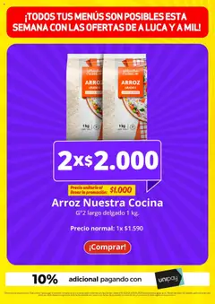 Unimarc Ofertas válido desde el 01.10.2025 | Página: 2 | Productos: Cocina, Arroz