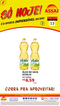 Encarte Assaí Atacadista - TO - Pré-Visualização do folheto da loja Assaí Atacadista, válido de 13.02.2026