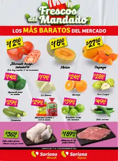 Vista previa de Soriana - Frescos del Mandado Mercado: Nuevo León, nuevo folleto de la tienda, válido en México a partir del 11.11.2025
