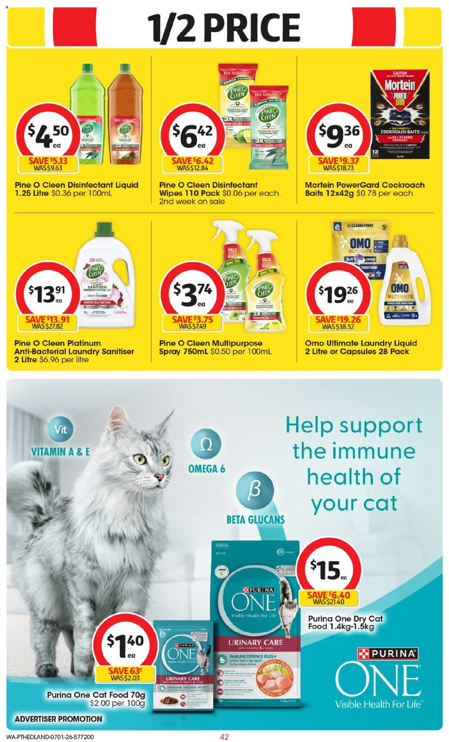 Coles catalogue - valid from 07.01.2026 | Page: 43 | Products: Laundry, Multipurpose, Vitamin
