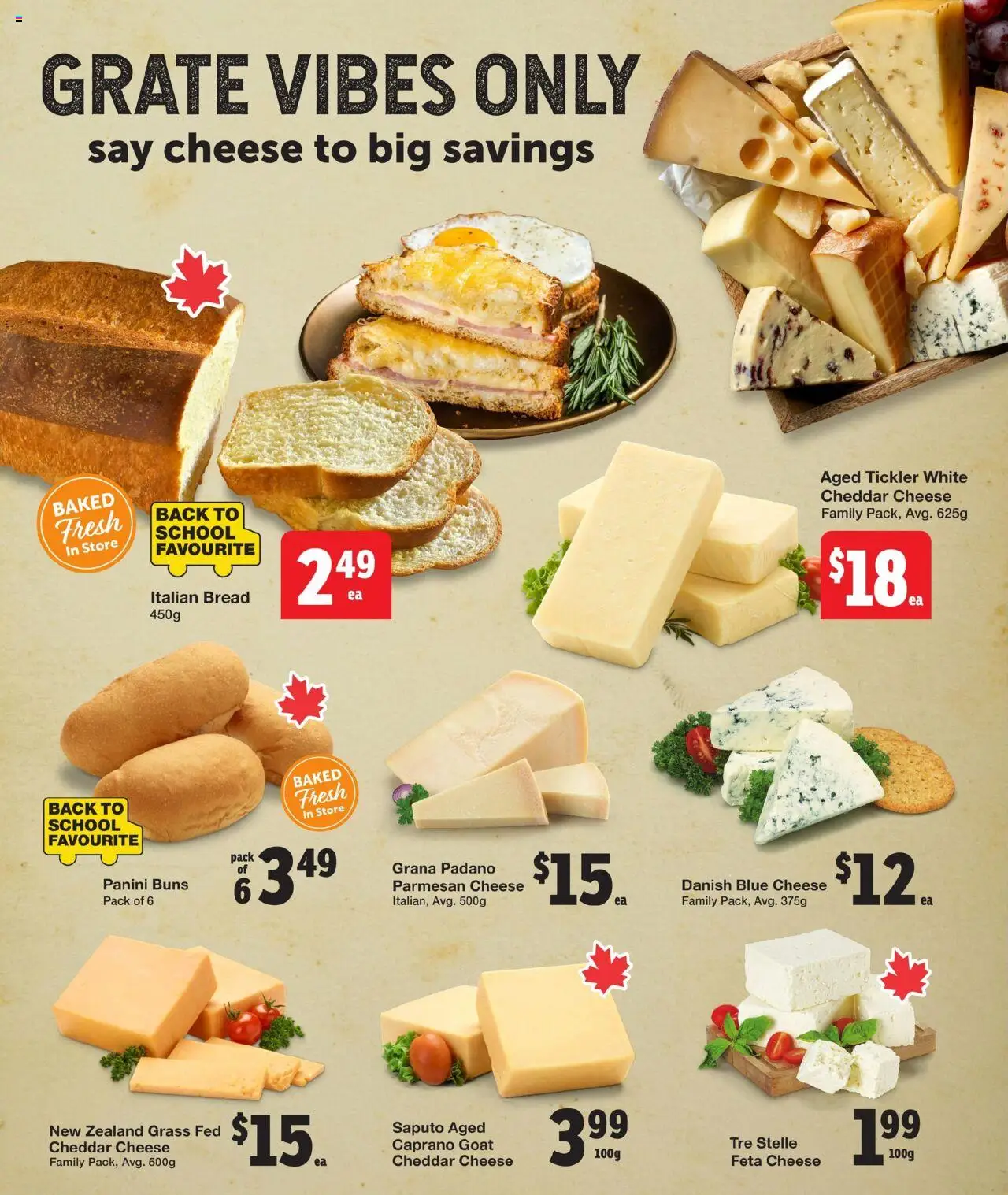 Quality Foods flyer valid from 11.09.2025 | Page: 7 | Products: Grate, Cheese, Bread