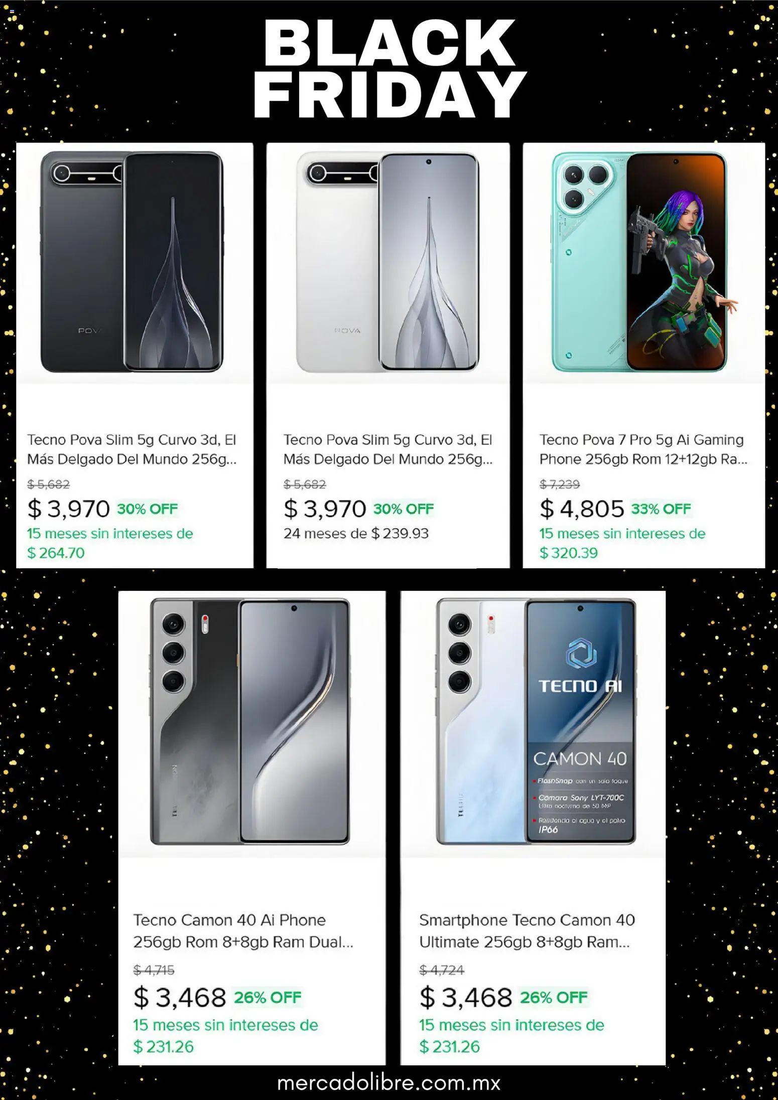 Nuevas ofertas de Mercado Libre válidas en toda la República Mexicana desde el 25.11.2025. ¡Encuentra las mejores ofertas en Mercado Libre Black Friday! | Página: 2 | Productos: Smartphone