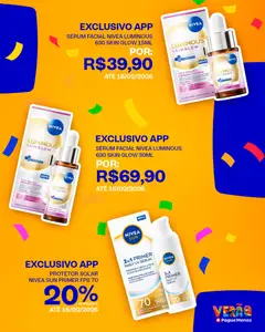 Pague Menos - Catálogo atual - Pré-Visualização do folheto da loja Pague Menos, válido de 16.02.2026 | Página: 3 | Produtos: Fragrância, Protetor solar, Sérum, Primer