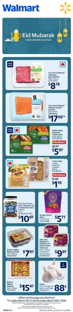 Preview of Walmart flyer - Eid Mubarak from shop Walmart valid from 12.03.2026