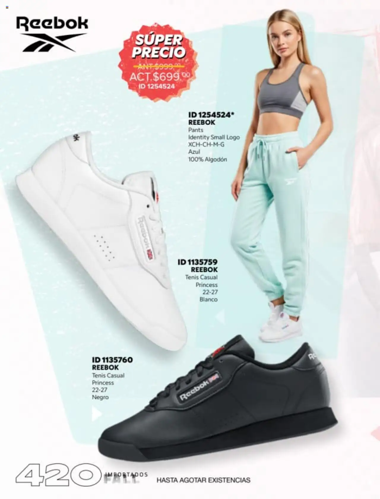 Nuevas ofertas de Price Shoes válidas en toda la República Mexicana desde el 18.08.2025. ¡Encuentra las mejores ofertas en Price Shoes - Catálogo Fall Importados! | Página: 420 | Productos: Tenis, Algodón, Pants