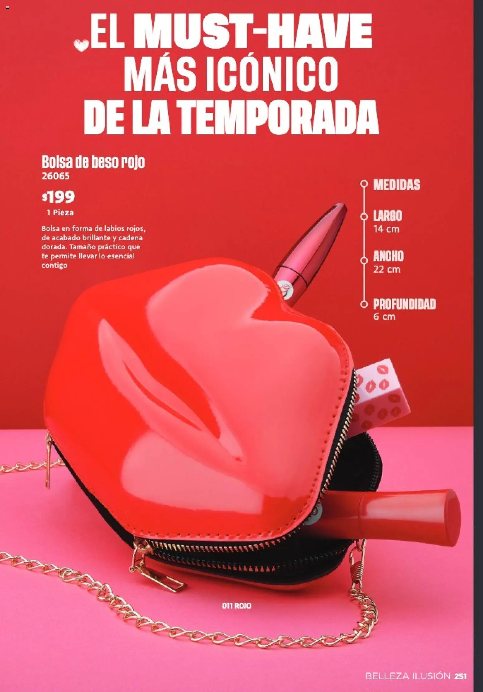 Nuevas ofertas de Ilusión válidas en toda la República Mexicana desde el 01.02.2026. ¡Encuentra las mejores ofertas en Ilusión catálogo Primavera! | Página: 253 | Productos: Bolsa, Té, Cadena