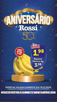 Rossi Supermercados - Ofertas da semana - Pré-Visualização do folheto da loja Rossi Supermercados, válido de 19.11.2025