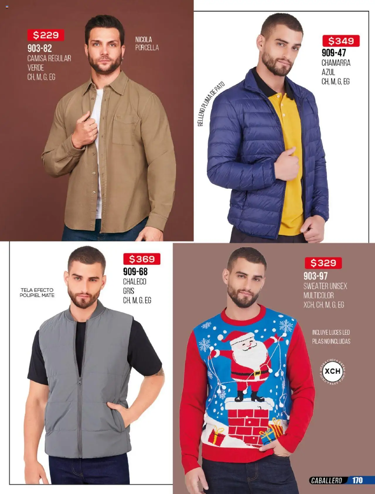 Nuevas ofertas de Cklass válidas en toda la República Mexicana desde el 30.05.2025. ¡Encuentra las mejores ofertas en Cklass catálogo Rebajas Ropa! | Página: 171 | Productos: Chaleco, Chamarra, Mate, Pilas