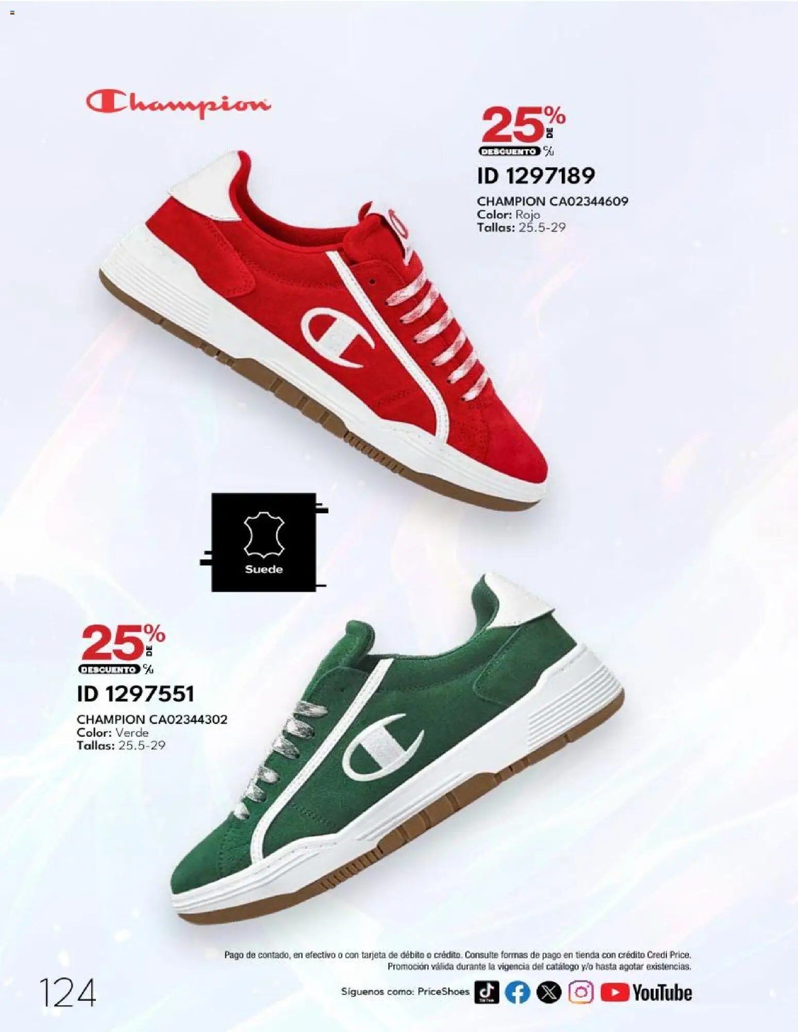 Nuevas ofertas de Price Shoes válidas en toda la República Mexicana desde el 20.03.2026. ¡Encuentra las mejores ofertas en Price Shoes catálogo 10 Pagos Sin Intereses! | Página: 124