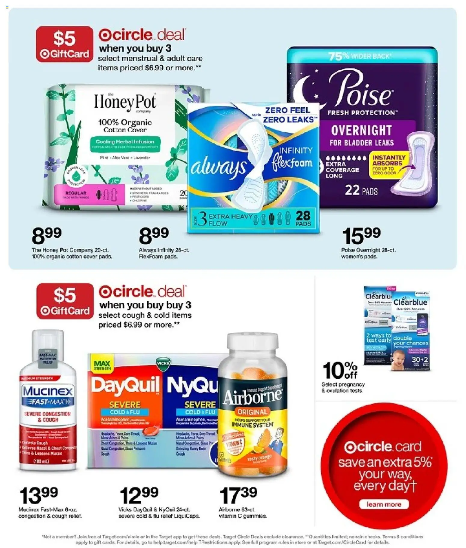 Target Weekly Ad - valid from 18.01.2026 | Page: 4 | Products: Vitamin, Aloe Vera, Pads