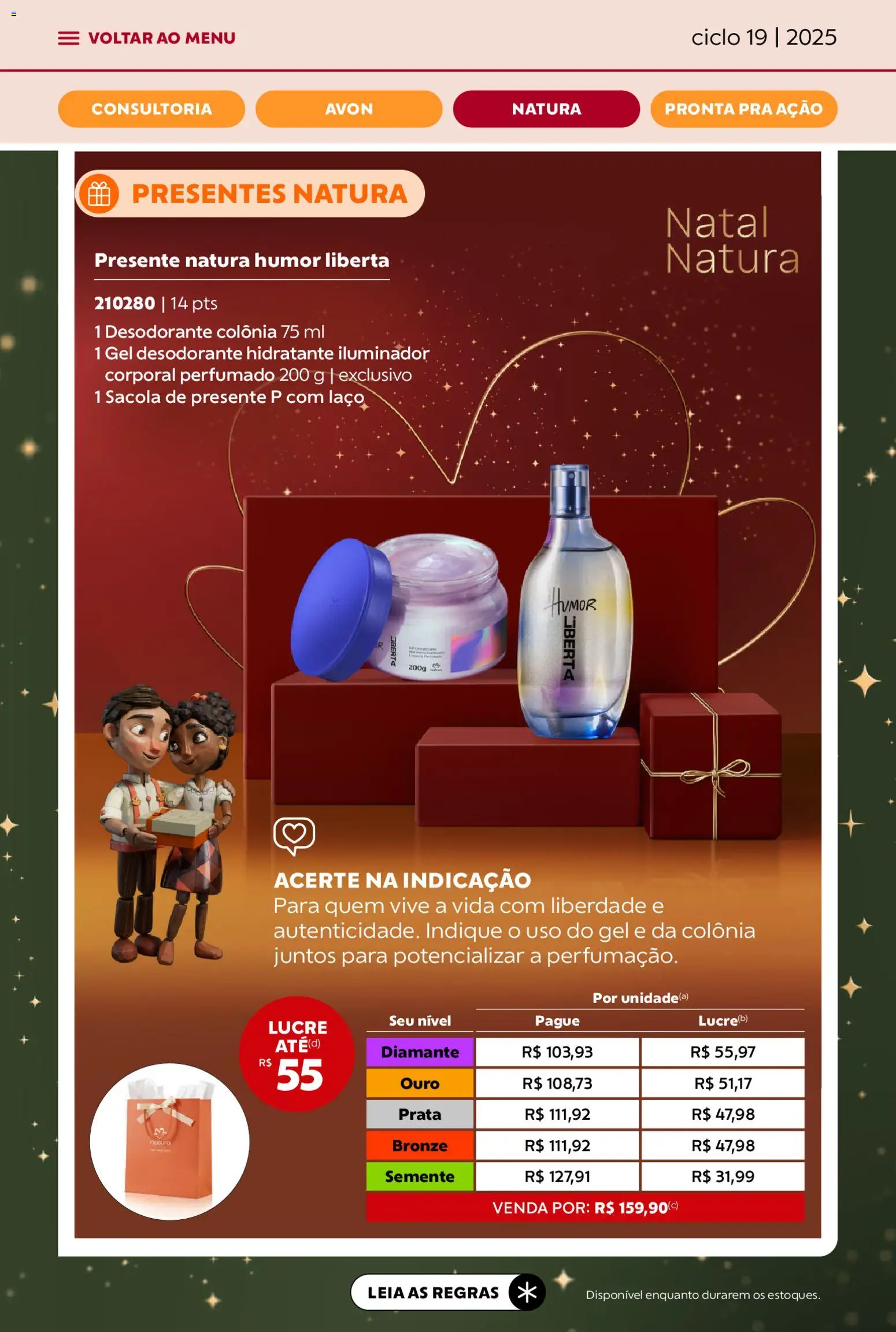 Avon Folheto - válido de 21.11.2025 | Página: 51 | Produtos: Desodorante, Iluminador