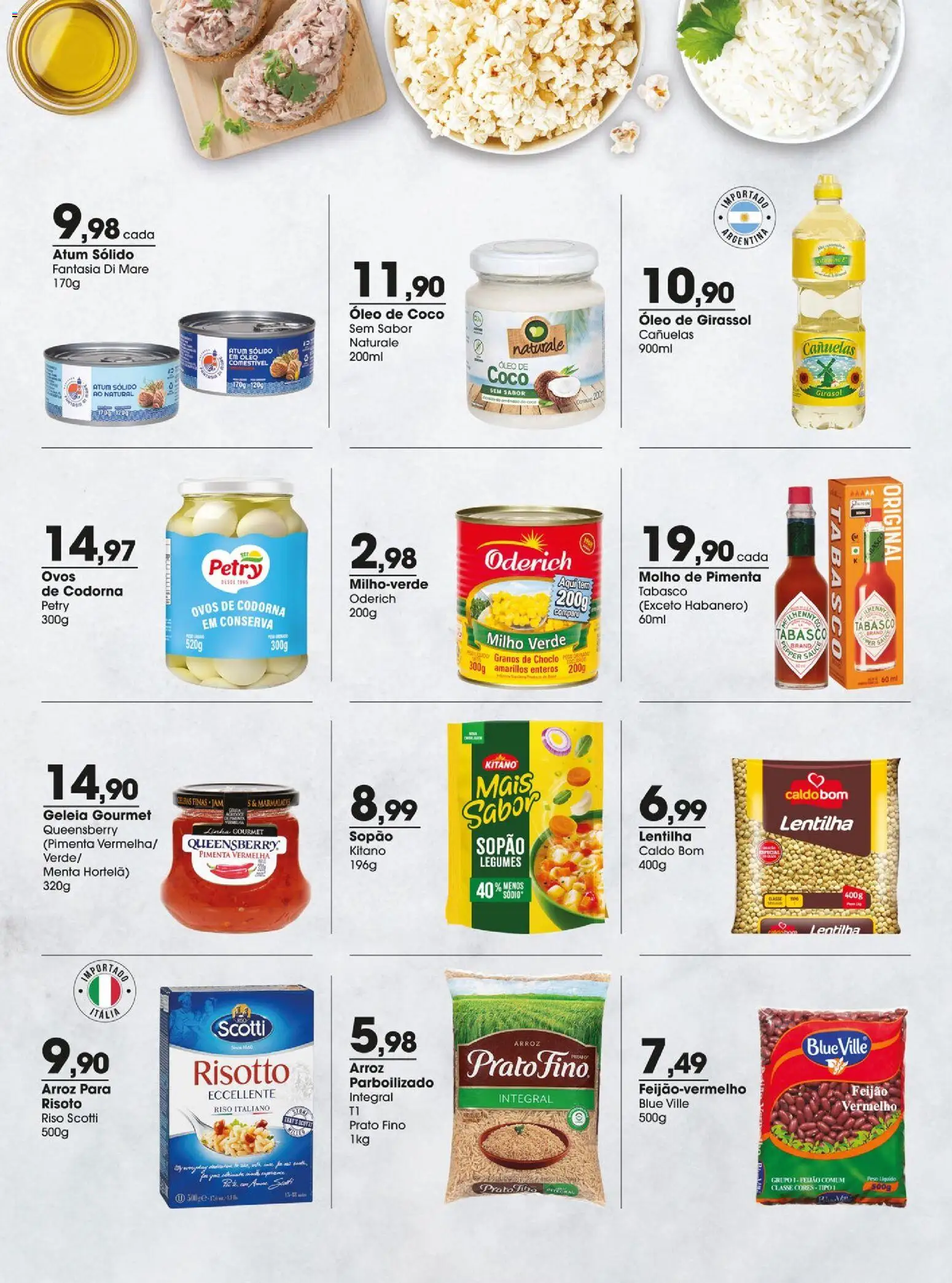 Zaffari Folheto - válido de 28.04.2026 | Página: 4 | Produtos: Lentilha, Milho verde, Óleo, Arroz