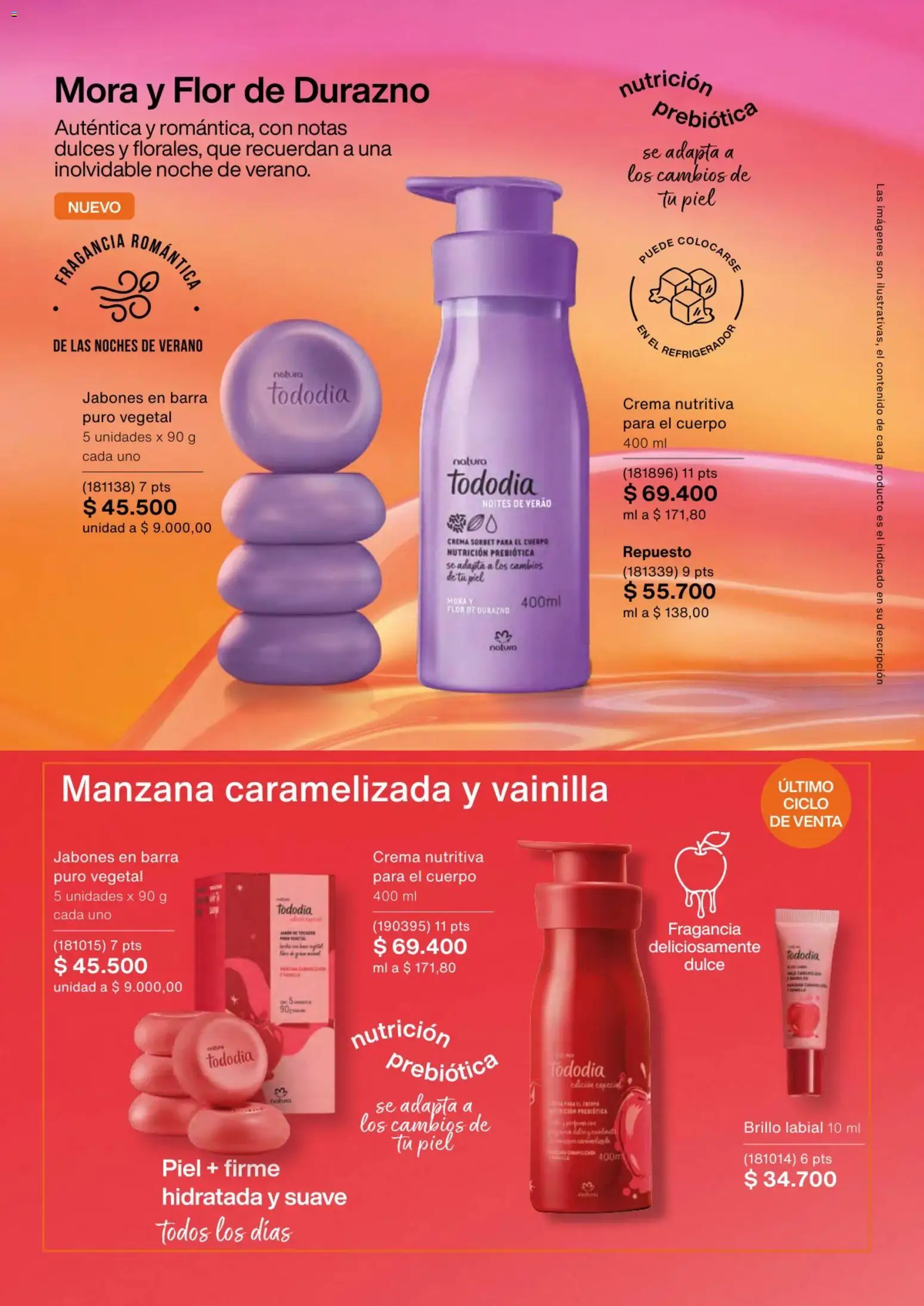 Natura revista - valida desde el 01.02.2026 | Página: 123 | Productos: Crema, Brillo, Ruana, Mora