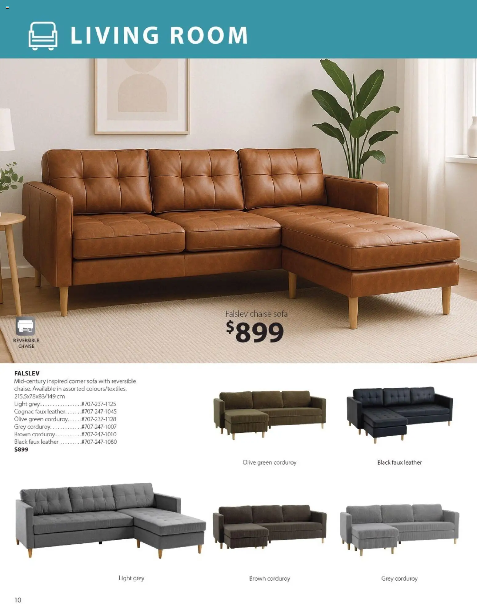 JYSK flyer valid from 01.01.2026 | Page: 10 | Products: Sofa
