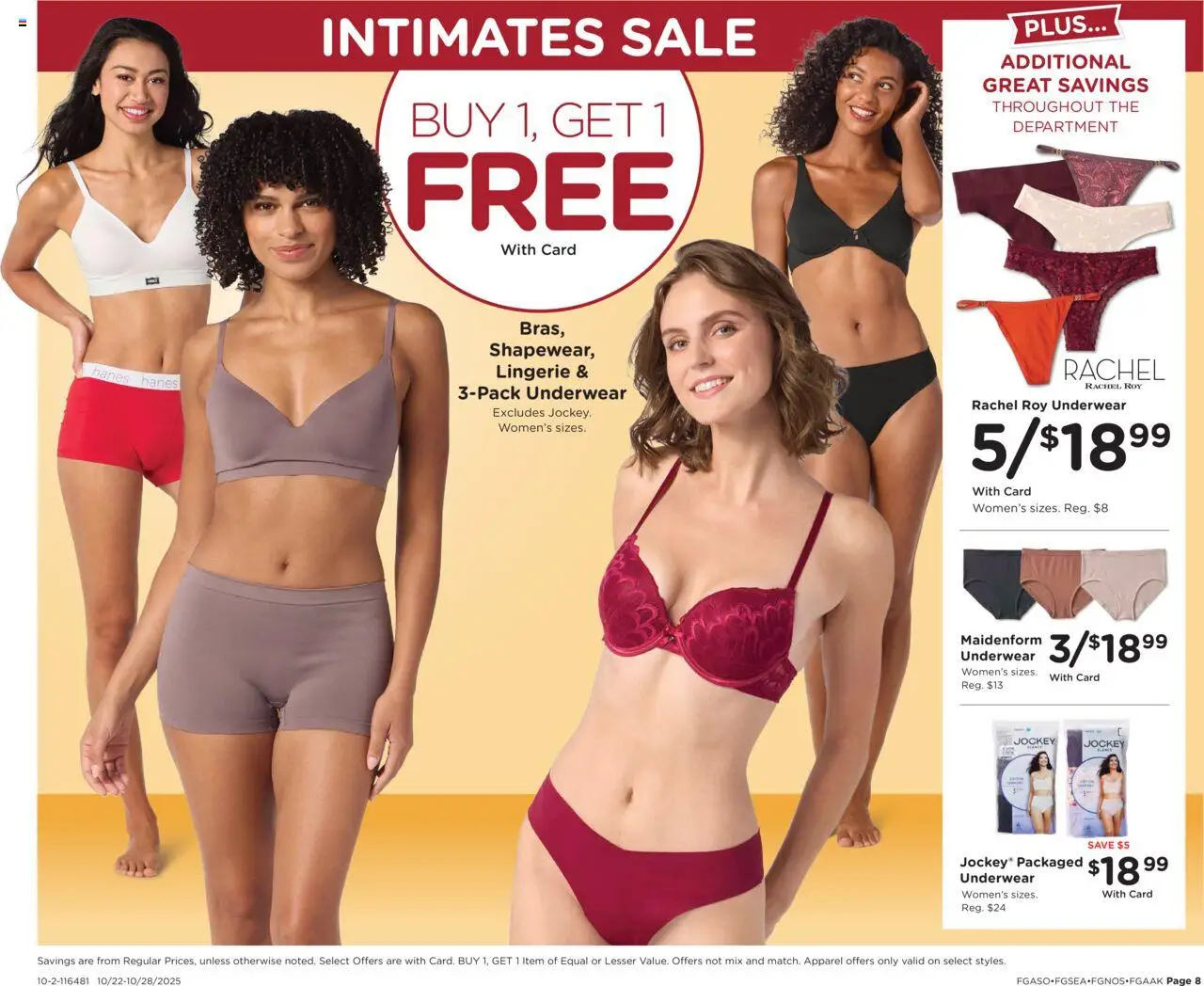 Fred Meyer Home & Apparel - valid from 22.10.2025 | Page: 13 | Products: Underwear