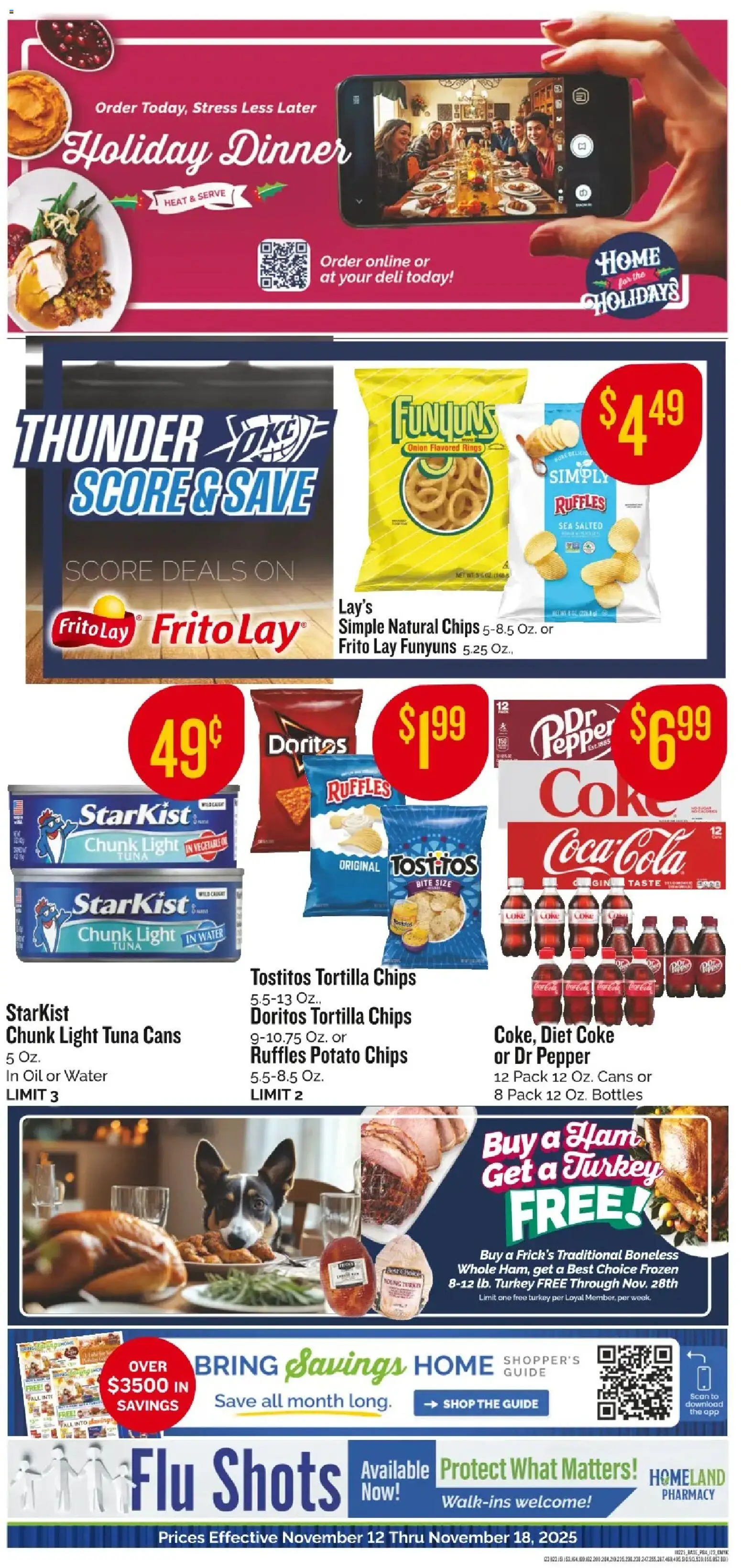 Homeland Weekly Ad - valid from 12.11.2025 | Page: 4 | Products: Oil, Water, Pepper, Onion