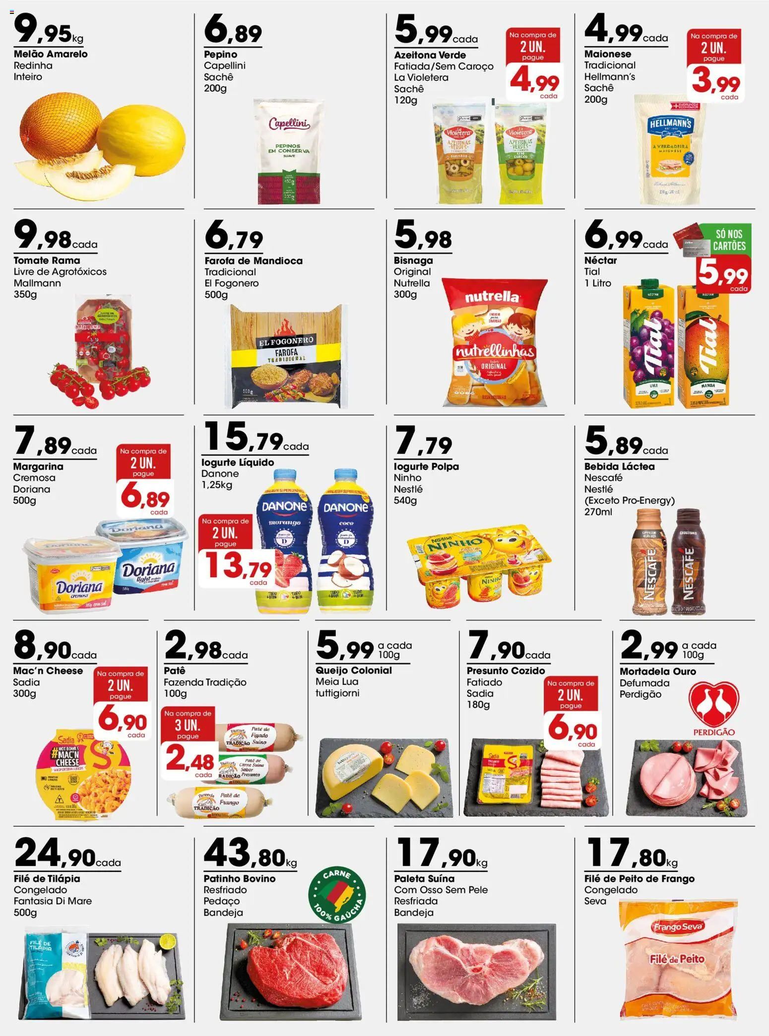 Zaffari Folheto - válido de 17.11.2025 | Página: 2 | Produtos: Fantasia, Bebida, Bandeja, Margarina