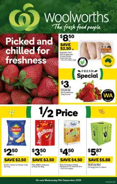 Preview of Weekly catalogue Woolworths WA 10/09 - valid from 10.09.2025