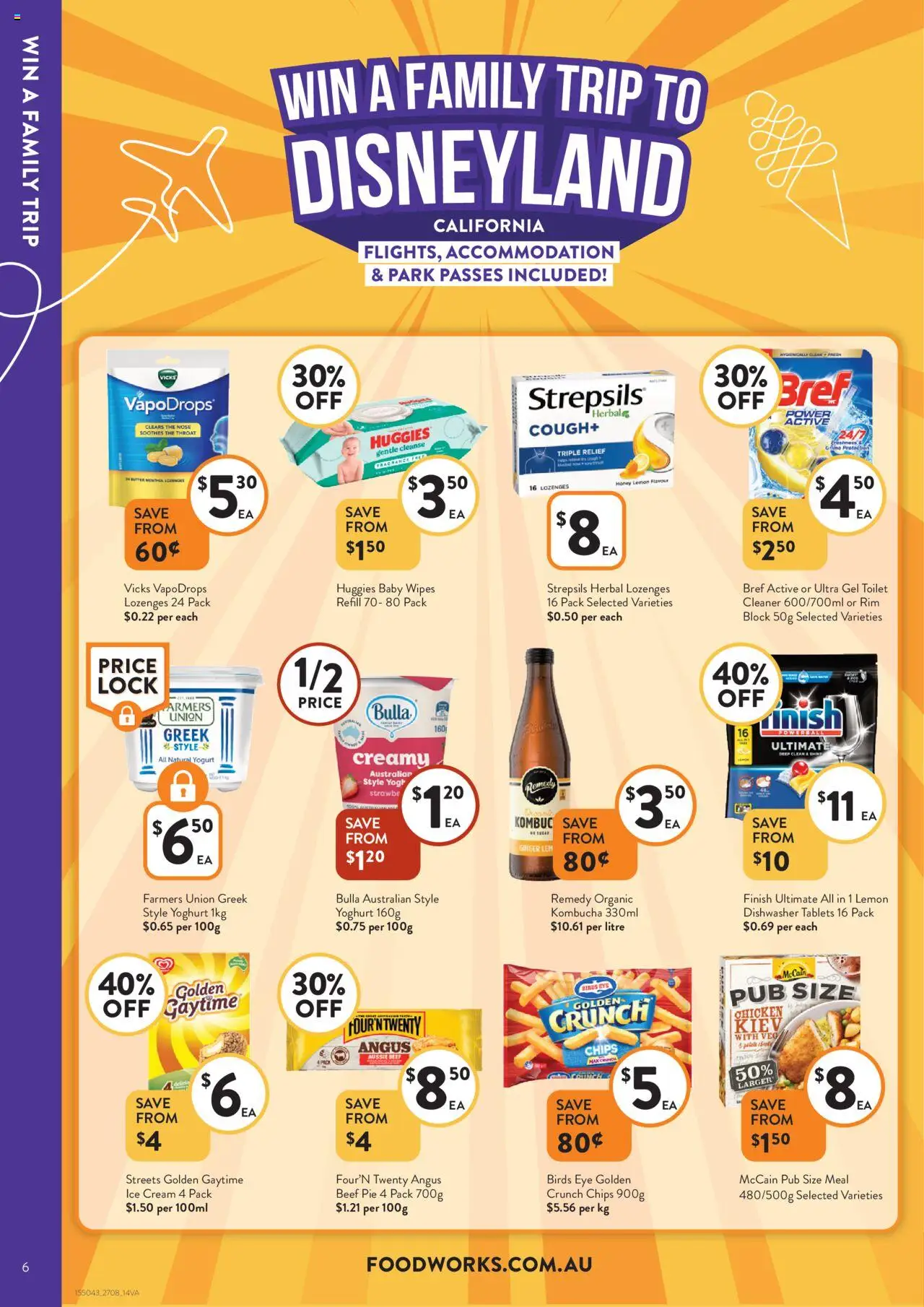 Foodworks catalogue - valid from 27.08.2025 | Page: 6 | Products: Toilet, Cream, Ice cream, Herbal