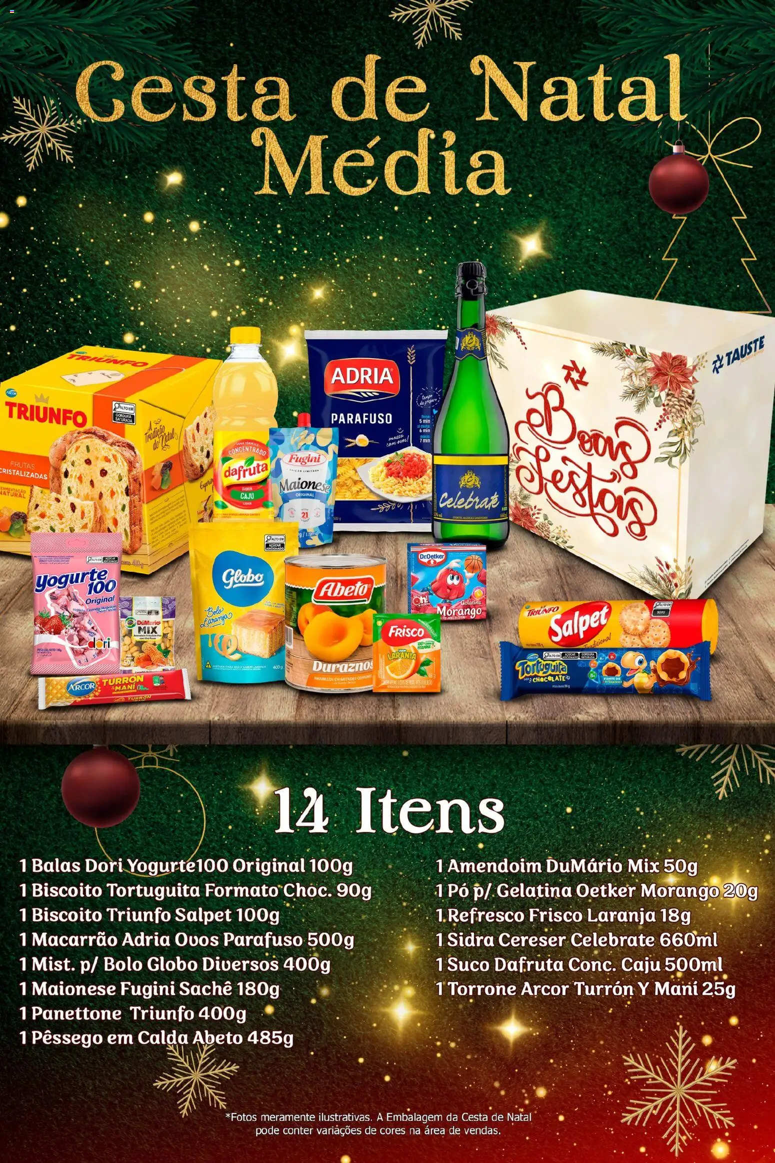 Tauste Folheto - válido de 11.12.2025 | Página: 3 | Produtos: Amendoim, Refresco, Ovos, Gelatina