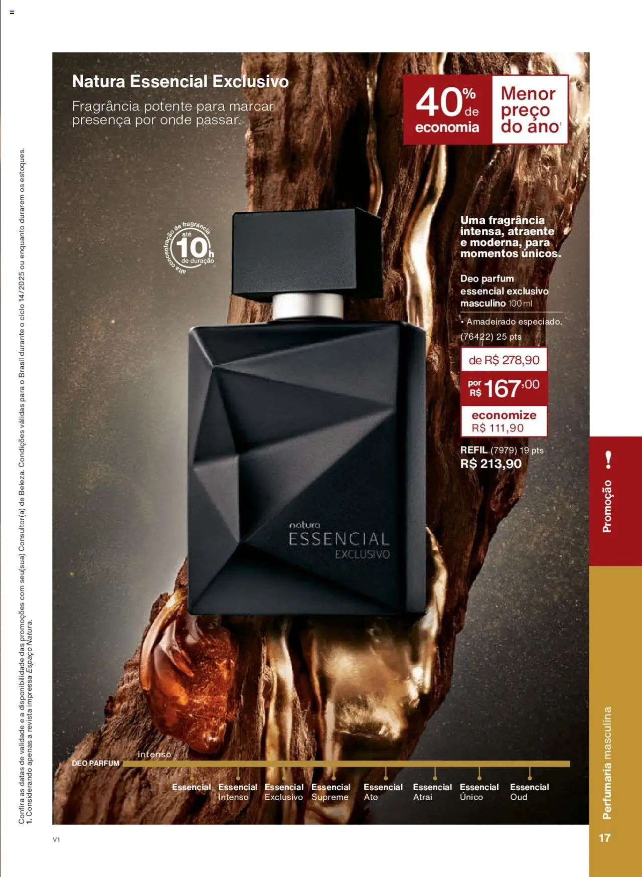 Natura Folheto - válido de 18.08.2025 | Página: 17 | Produtos: Fragrância, Revista